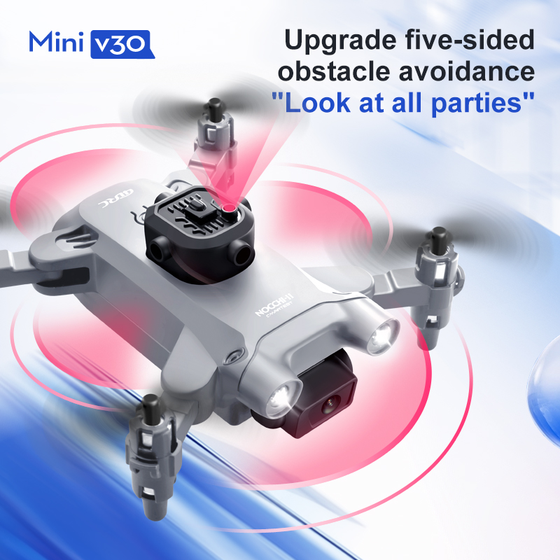 Mini V30 WiFi FPV Drone With 4 - огляд і ціна Rc Helicopter Case