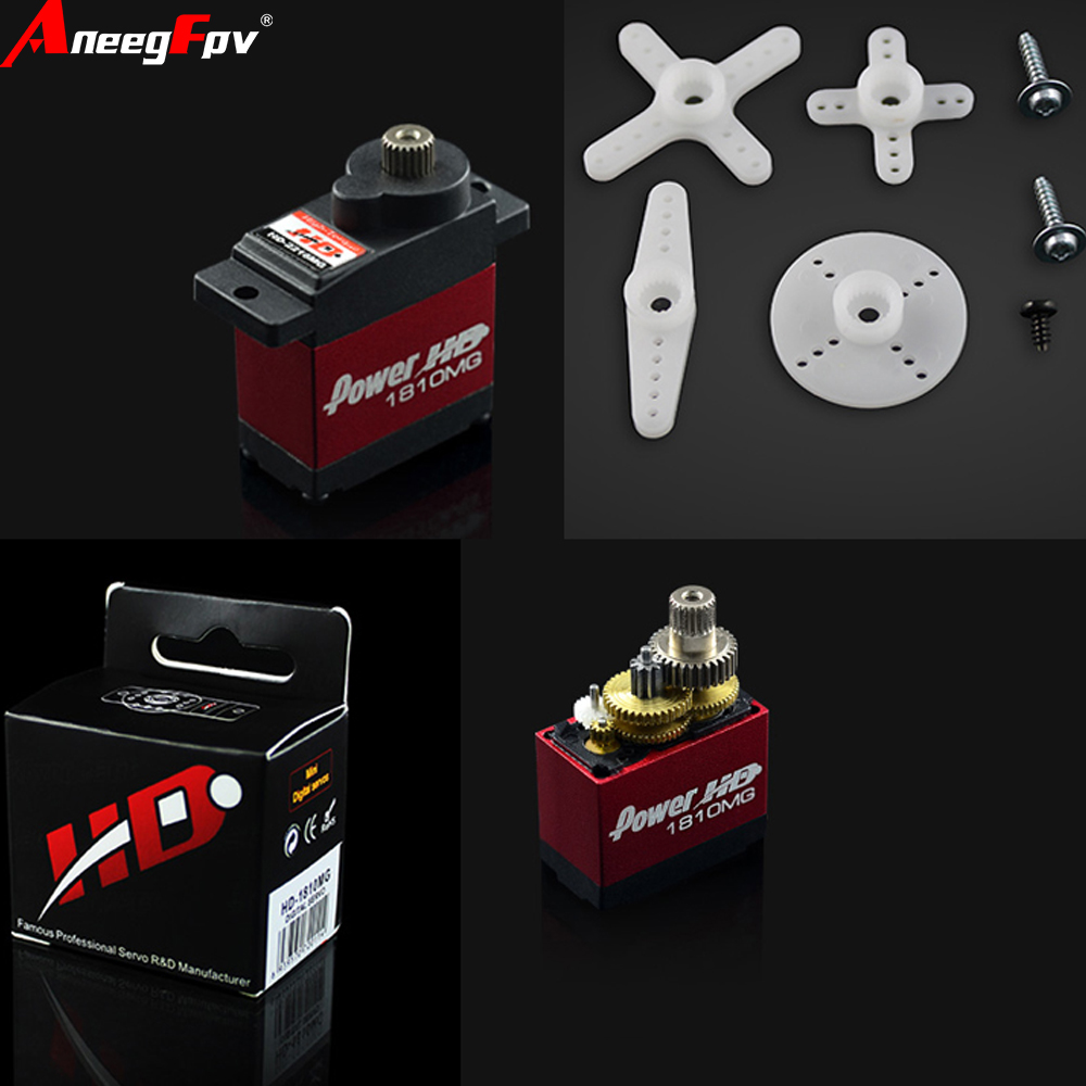 Power HD HD-1810MG Micro Digit - огляд і ціна Rc Helicopter Servo