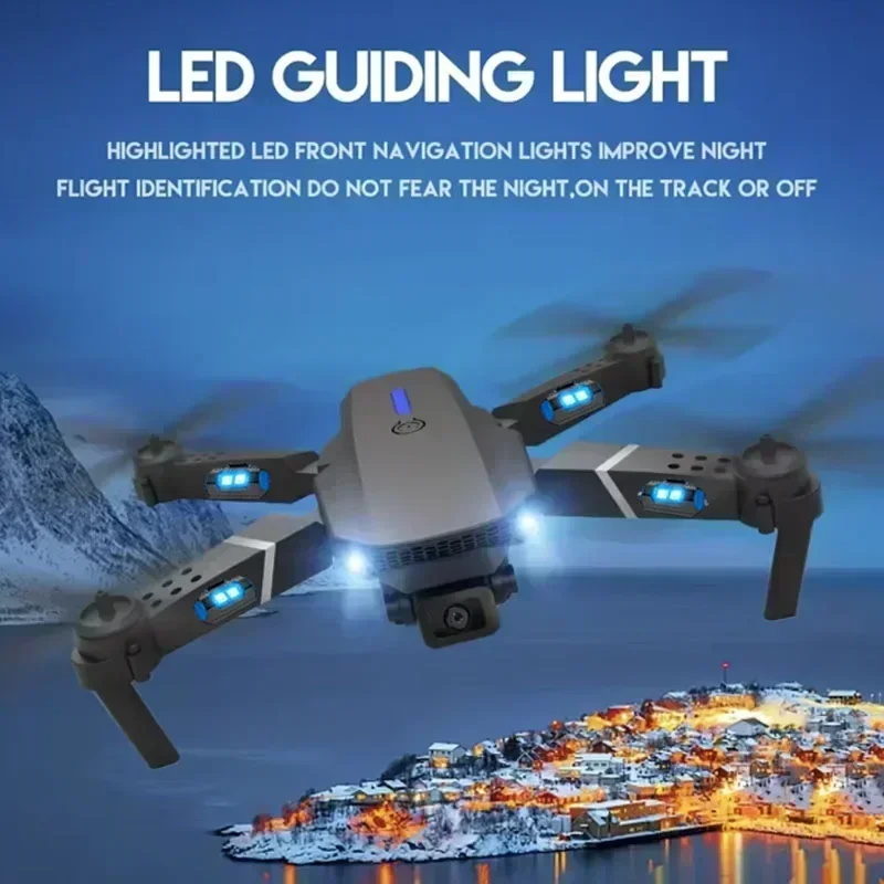 E88 Pro WIFI FPV Drone Wide An - огляд і ціна Rc Helicopter Case