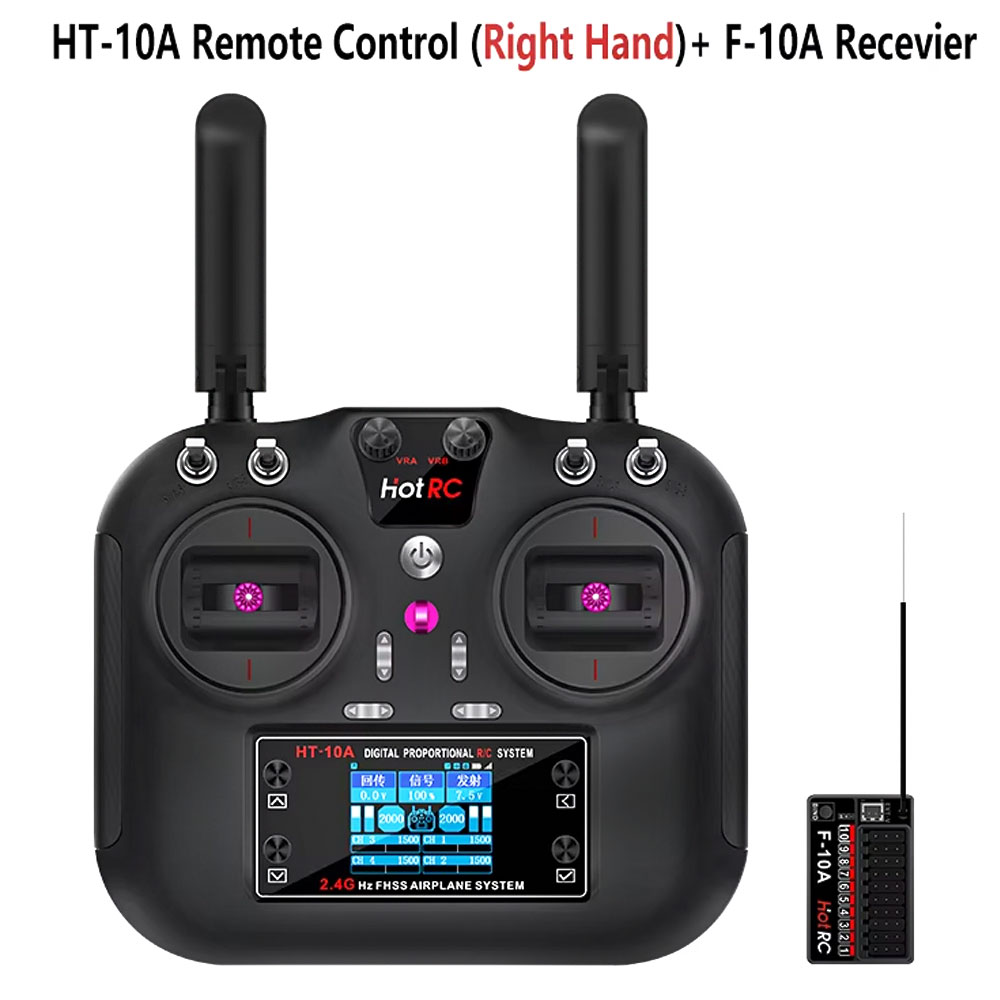 Hotrc HT-10A 2.4G 10CH Transmi - огляд і ціна Rc Helicopter Remote Control