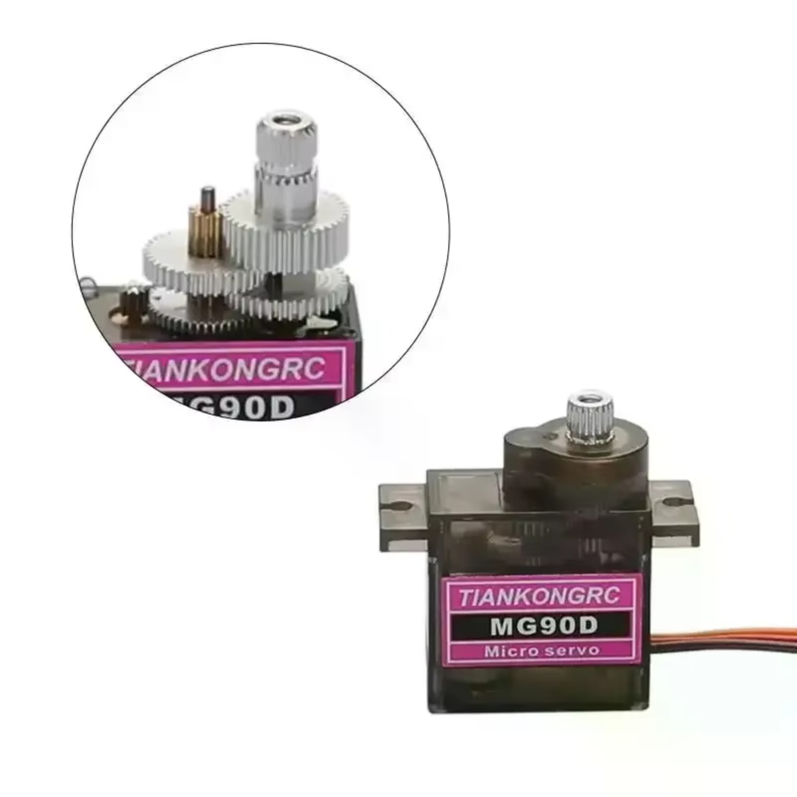 MG90D 9g Metal Gear Servo High - огляд і ціна Rc Helicopter Servo