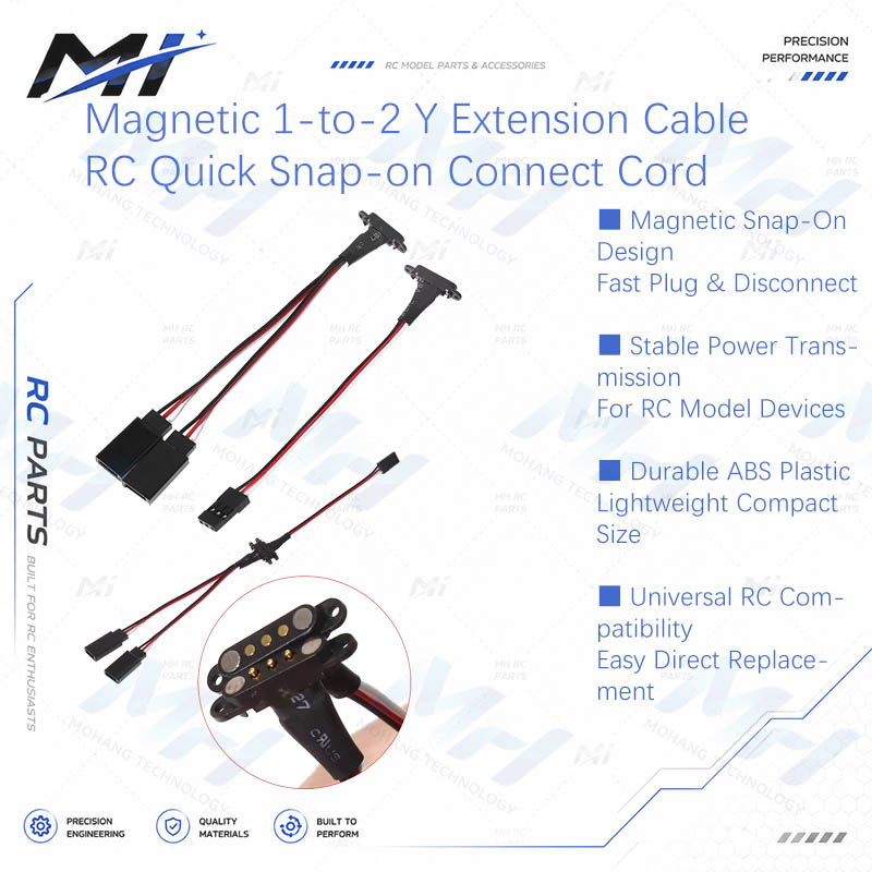 Magnetic 1-to-2 Y Extension Ca - огляд і ціна Rc Helicopter Remote Control